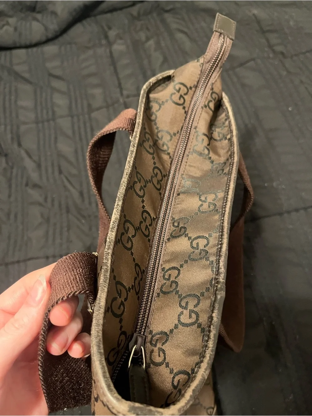 Gucci monogram canvas